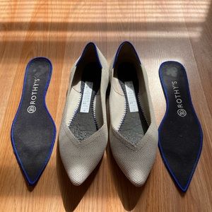 Rothy’s The Point size 8 in Birdseed